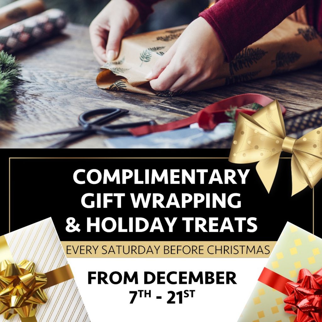 FREE Gift Wrapping (Valid From: December 3, 2019 to December 21, 2019)