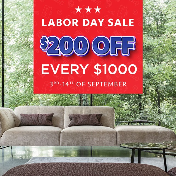 Labor Day Sales Event 2020 (Valid From: September 2, 2020 to September 14, 2020)