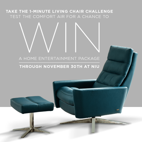 Comfort Air – The Living Chair Challenge (Valid From: October 30, 2020 to November 30, 2020)