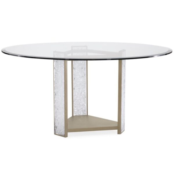 Break the Ice dining table by Caracole