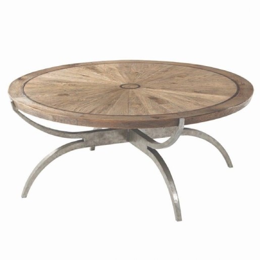 Theodore Alexander round coffee table