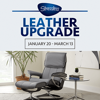 Stressless Leather Upgrade (Valid From: January 20, 2023 to March 13, 2023)