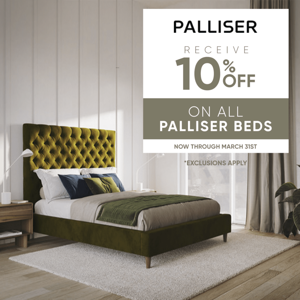 Palliser Bed Promo (Valid From: March 10, 2023 to March 31, 2023)